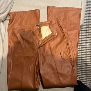 Leather brown Wild Fable pants